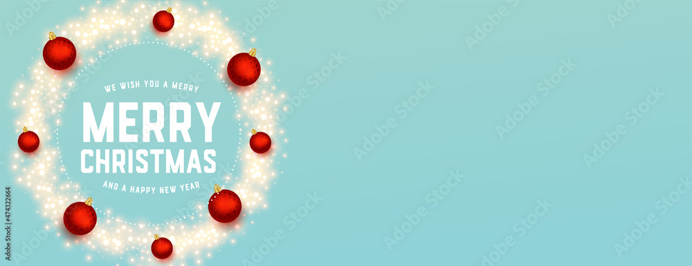 elegant merry christmas and new year banner design elegant merry christmas and new year banner design