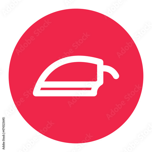 Iron Vector icon which is suitable for commercial work and easily modify or edit it

