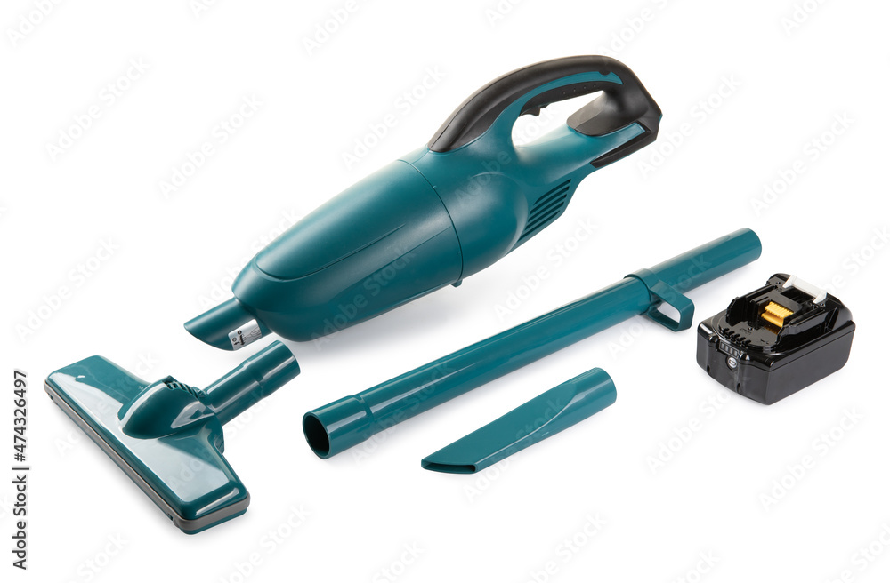 Vacuum cleaner isolated on a white background