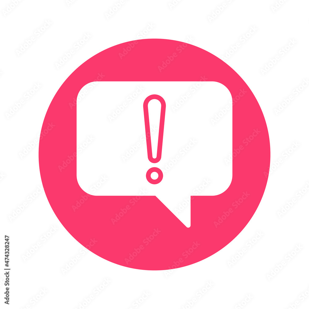Alert chat Vector icon which is suitable for commercial work and easily modify or edit it
Alert chat Vector icon which is suitable for commercial work and easily modify or edit it