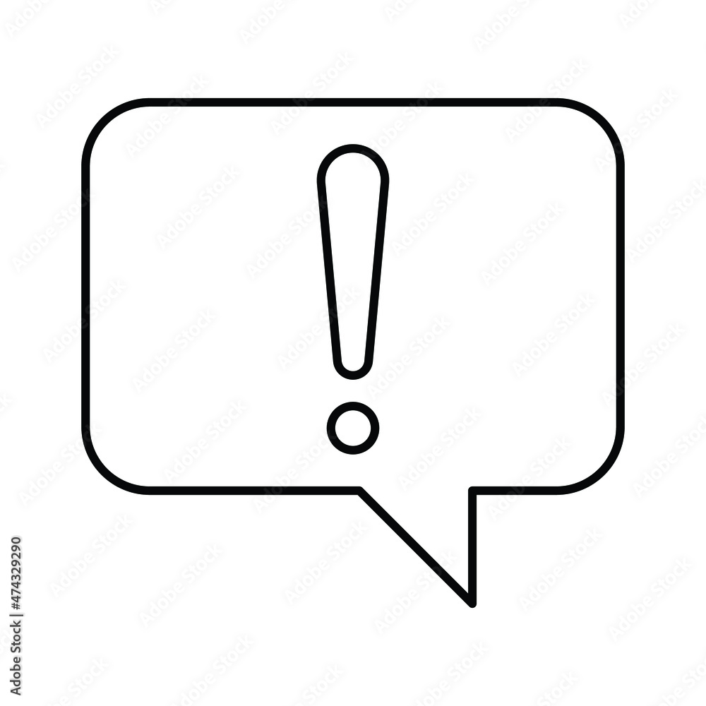 Alert chat Vector icon which is suitable for commercial work and easily modify or edit it
Alert chat Vector icon which is suitable for commercial work and easily modify or edit it