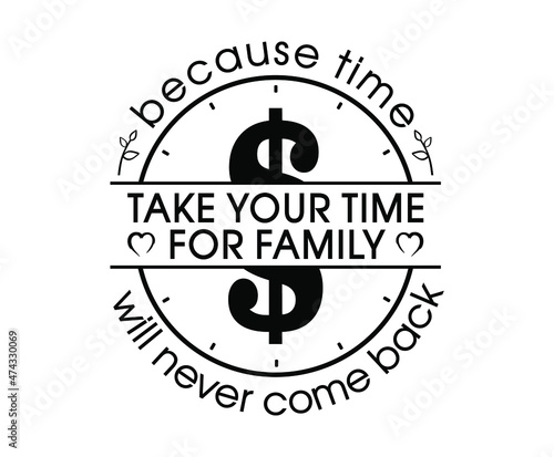 family quote t shirt design graphic vector  family quotes  