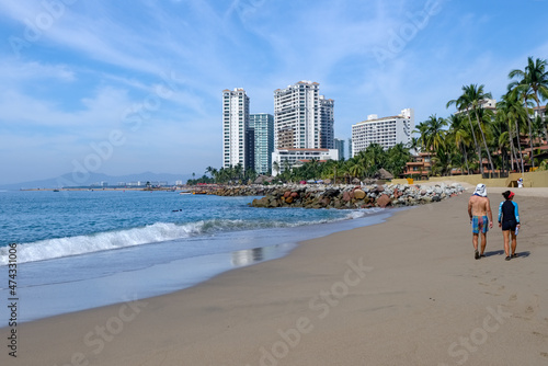 Mexican vacation Puerto Vallarta beaches and sea. © RG