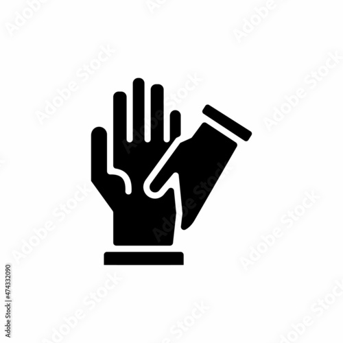 MANICURE icon in vector. Logotype