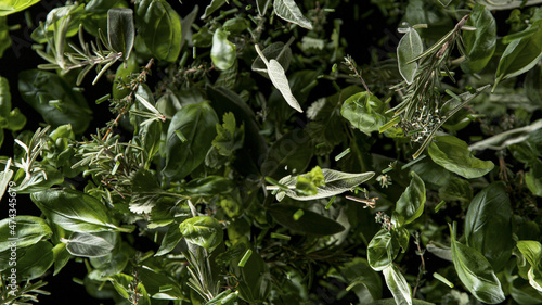 Freeze Motion Shot of Rotat...