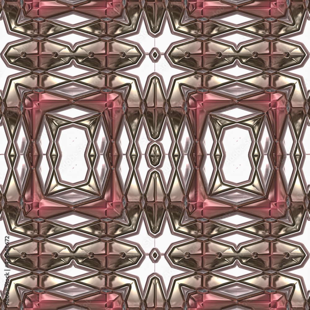 3d effect - abstract geometric metallic surface pattern 3d effect - abstract geometric metallic surface pattern