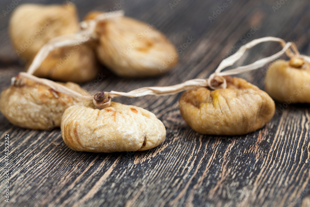 dried ripe and sweet yellow figs dried ripe and sweet yellow figs