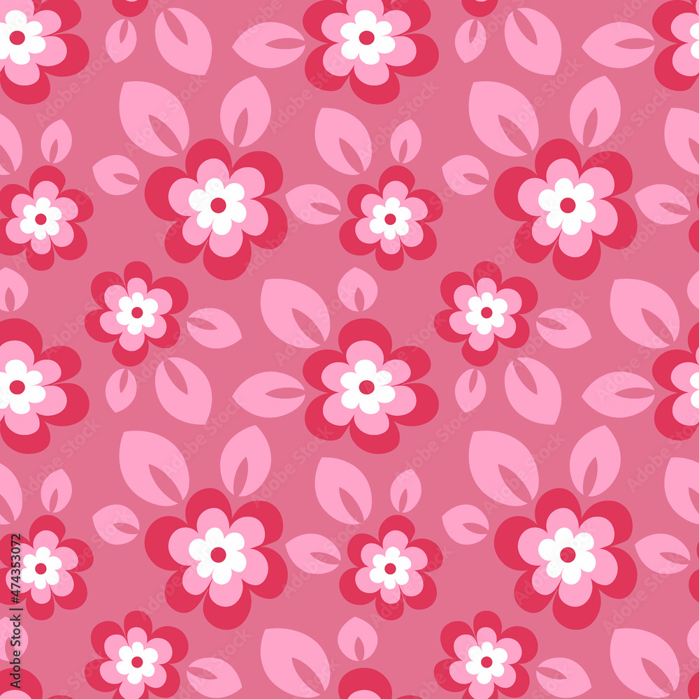 Seamless pattern, endless texture - stylized zwei - graphics - Wallpapers, textiles, packaging Seamless pattern, endless texture - stylized zwei - graphics - Wallpapers, textiles, packaging