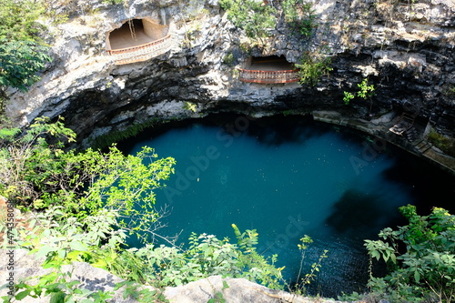 Mexico Chichen Itza - Merida - Cenote X-Cajum - open cenote with 4 lookout points