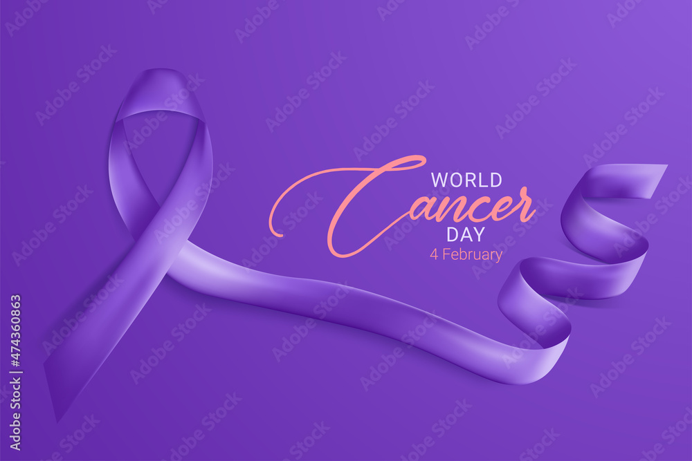4 February World Cancer Awareness Month Campaign Background