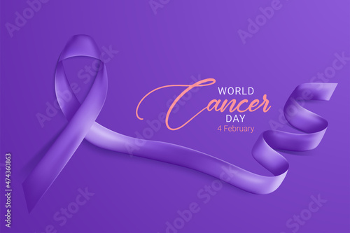 4 February World Cancer Awareness Month Campaign Background