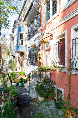 Fototapeta Naklejka Na Ścianę i Meble -  Istanbul old city street, Turkey