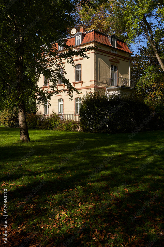Historische Kuranlagen in der Goethestadt Bad Lauchstädt, Saalekreis, Sachsen-Anhalt, Deutschland Historische Kuranlagen in der Goethestadt Bad Lauchstädt, Saalekreis, Sachsen-Anhalt, Deutschland
