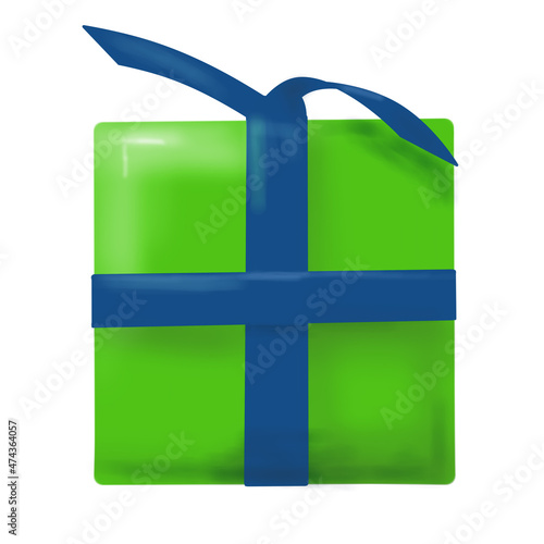 green gift box