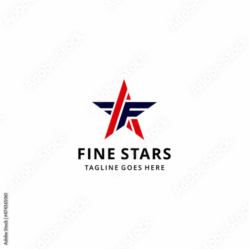 Creative modern abstract illustration initials F, A star shape, geometric logo design template Free Download Creative modern abstract illustration initials F, A star shape, geometric logo design template - GFXLoad