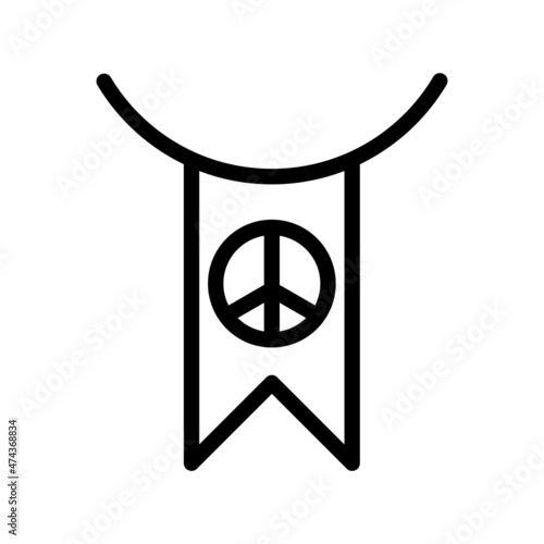 Activism Line Vector Icon Design