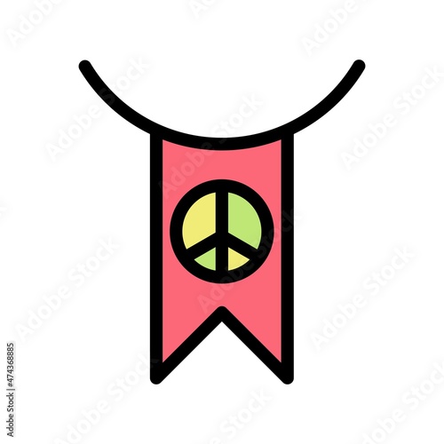 Activism Line Filled Vector Icon Design