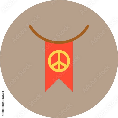 Activism Flat Circle Vector Icon Design
