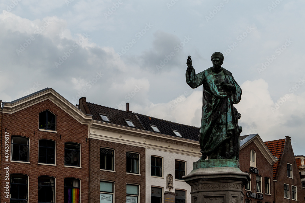 Obraz premium Haarlem town in Netherlands