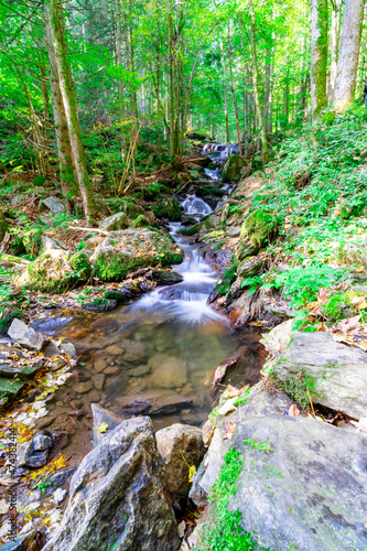 Hiking to the Nagesteiner Waterfalls in the Bavarian Forests