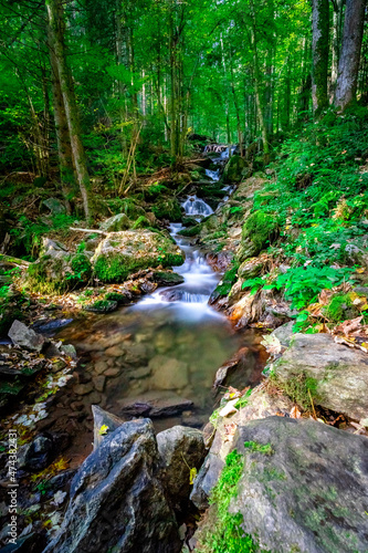 Hiking to the Nagesteiner Waterfalls in the Bavarian Forests