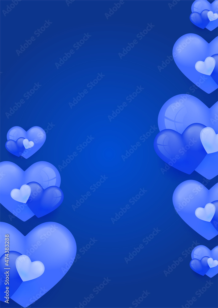 Blue universal love valentine background. Design for special days, women's day, valentine's day, birthday, mother's day, father's day, Christmas, wedding, and event celebrations. Blue universal love valentine background. Design for special days, women's day, valentine's day, birthday, mother's day, father's day, Christmas, wedding, and event celebrations.