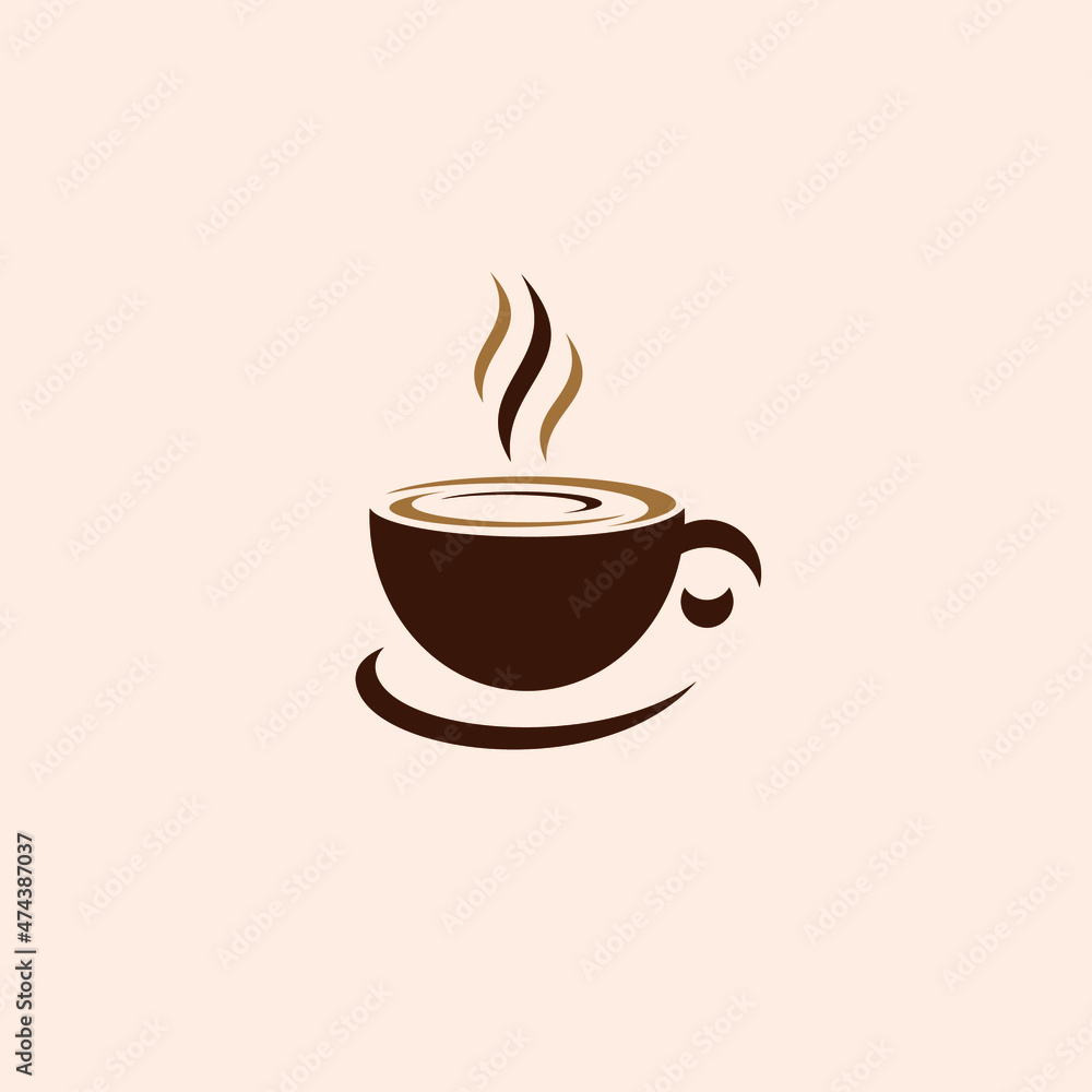 Obraz premium coffee logo designs
