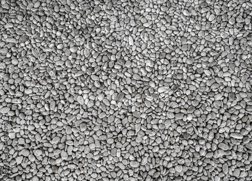 Abstract grey color pebbles stone texture background