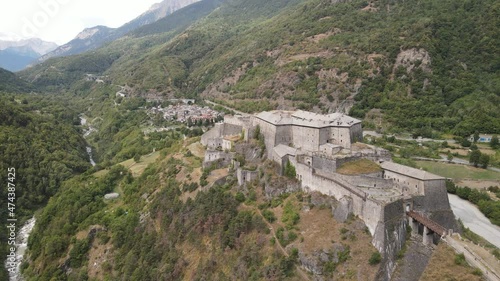 Forte di Exilles in Piedmont, Italy photo