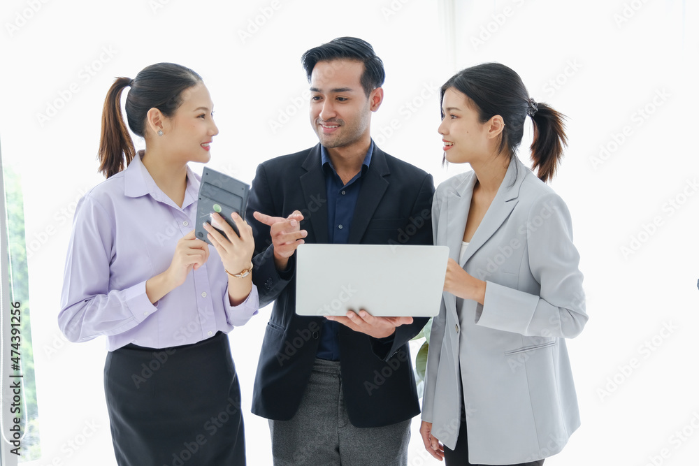 Asia business in seminar or employees group meeting in a conference room Asia business in seminar or employees group meeting in a conference room