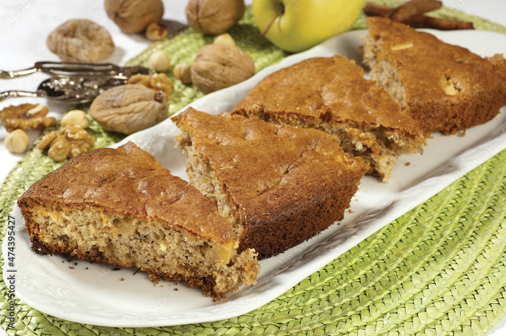 Walnut cake Walnut cake