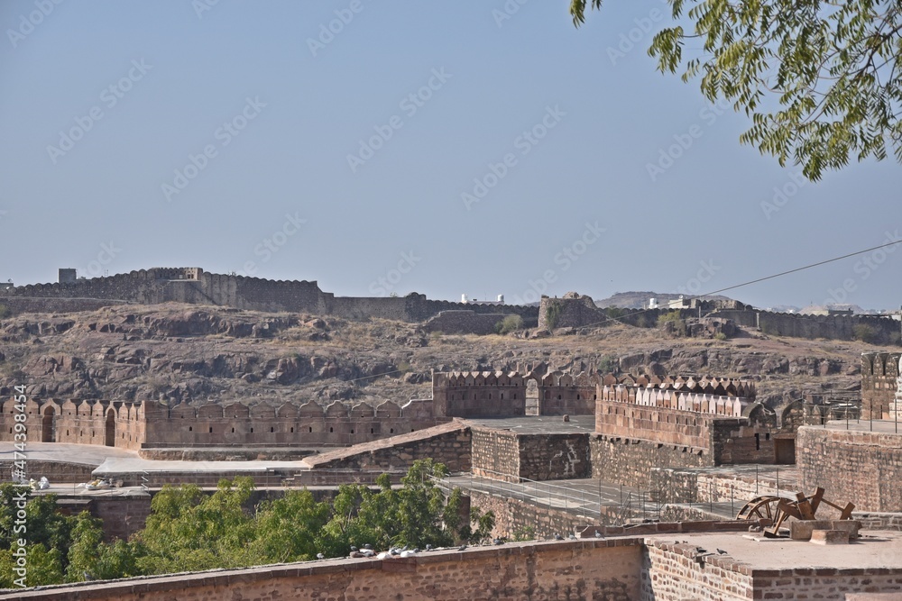 Obraz premium mehrangarh fort jodhpur rajasthan india 