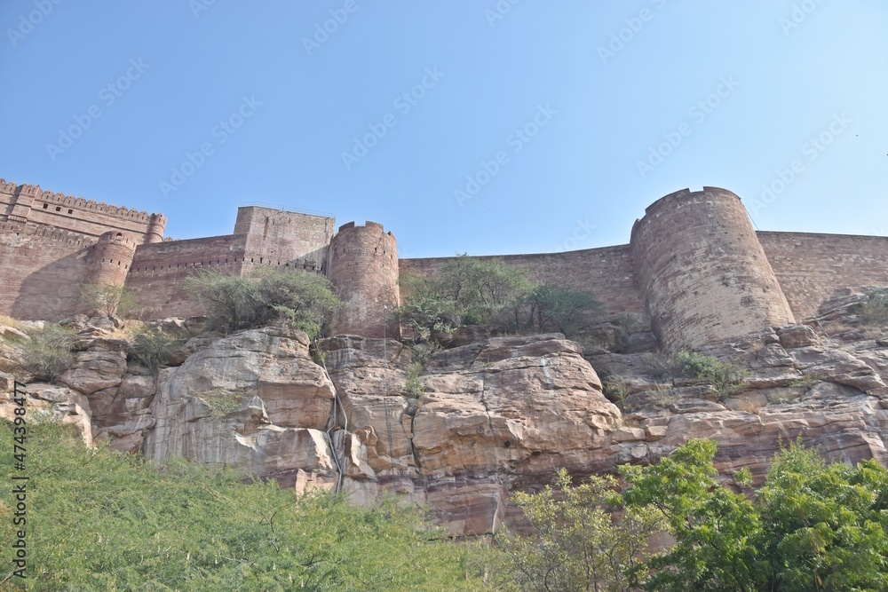 mehrangarh fort jodhpur rajasthan india 