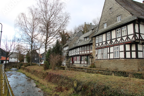 Winterwanderung im Harz, Förster-Stieg (Hiking in the winter season in the Harz Mountains) | Altstadt von Goslar (oldtown houses in Goslar)