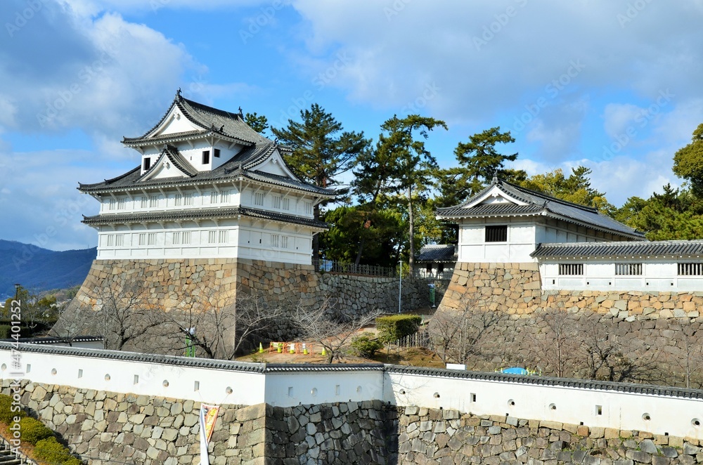 福山城 伏見櫓・筋鉄御門