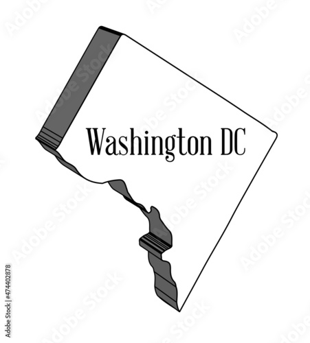 Washington DC 3D Map