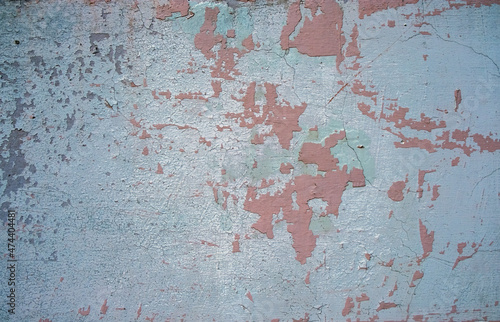 фотографія Old distressed wall backdrop, grunge background or texture