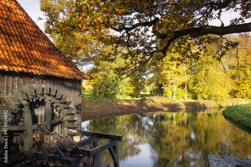 Watermill the Noordmolen near Delden