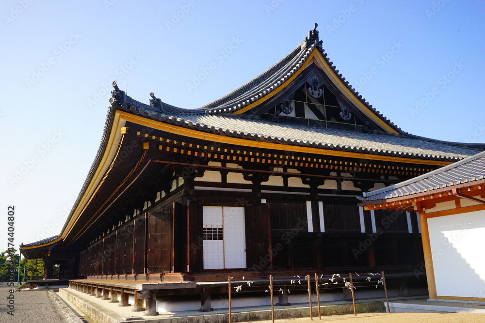 Traditional Temple, Sanjusangendo or Rengeo-in in Kyoto, Japan - 日本 京都 蓮華王院 三十三間堂 Traditional Temple, Sanjusangendo or Rengeo-in in Kyoto, Japan - 日本 京都 蓮華王院 三十三間堂
