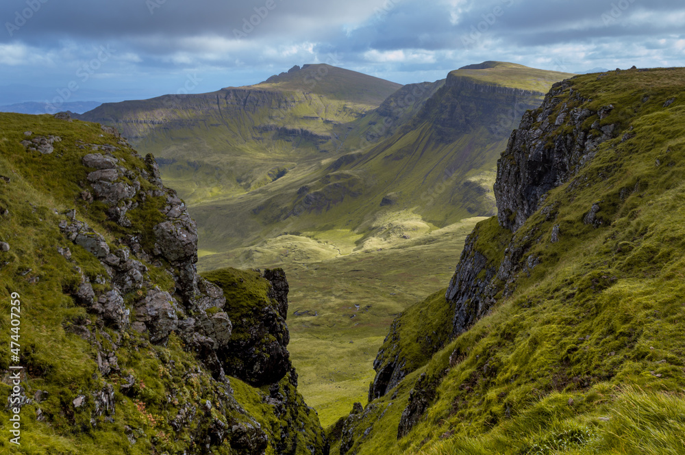 View from Trotternish Ridge, Isle of Skye, Scotland