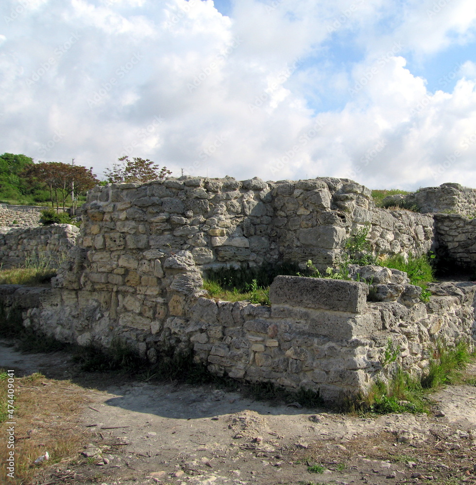 ruins of an ancient castle