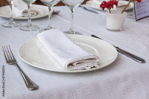 Table Setting with Plate