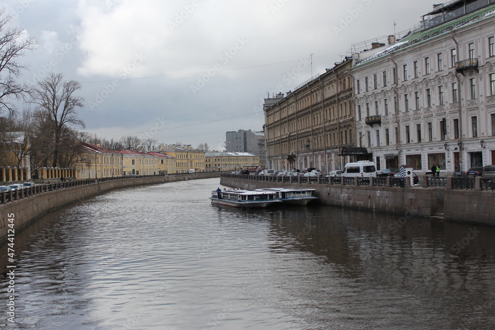 Beautiful St. Petersburg. photographed in spring.
