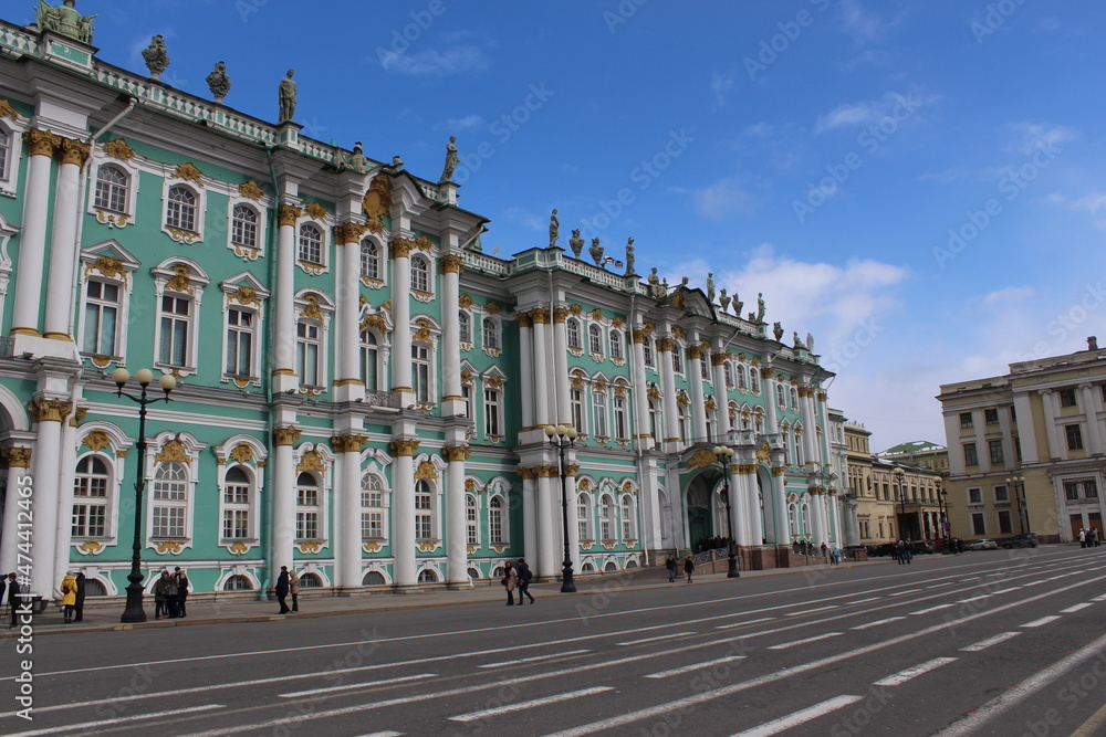 Beautiful St. Petersburg. photographed in spring.