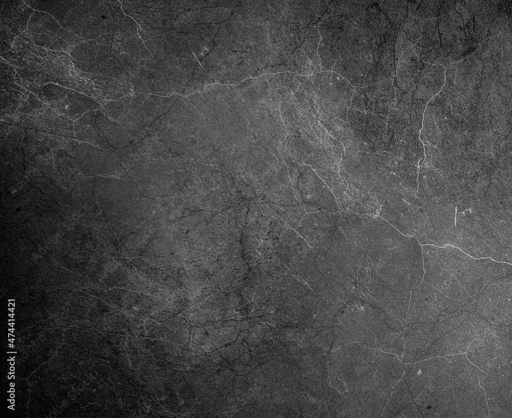 Dark grey grunge texture Monochrome abstract distressed grainy
