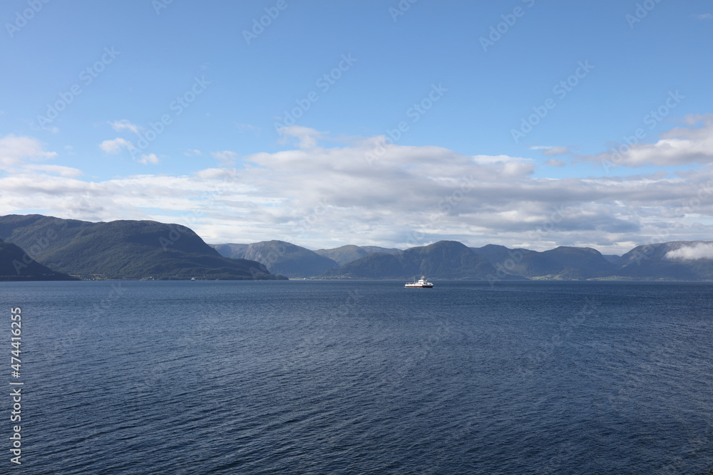 Norwegen - Sognefjord bei Lavik / Norway - Sognefjorden near Lavik /