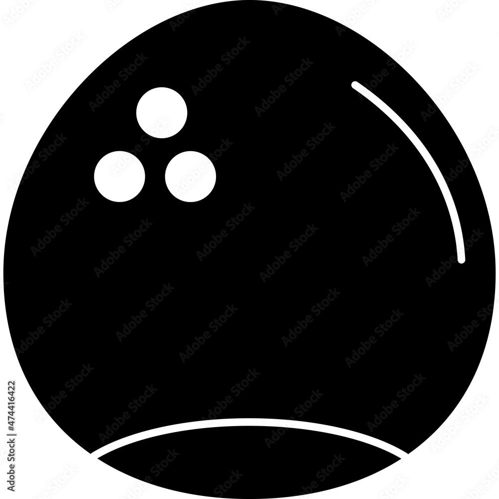 Coconut Glyph Icon Fruit Vector Coconut Glyph Icon Fruit Vector