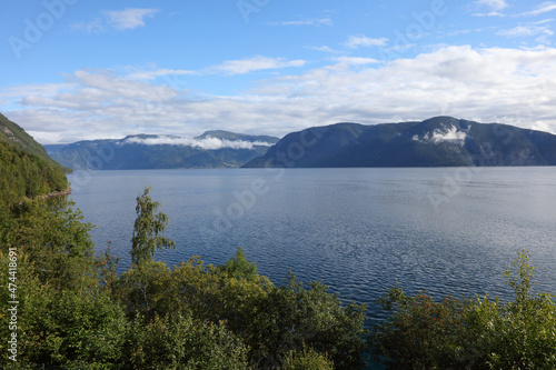 Norwegen - Sognefjord bei Fresvik / Norway - Sognefjorden near Fresvik /