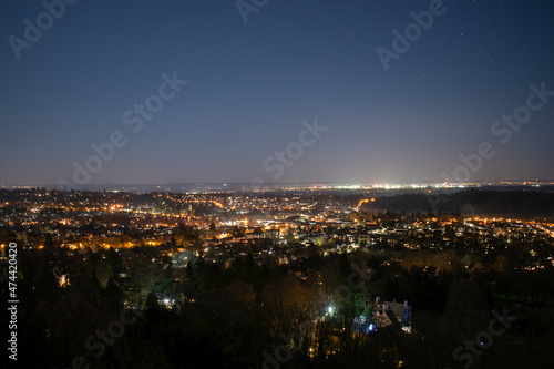 reigates viewpoint in the night  © Daniel