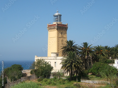 Phare dans la région de Tanger, Maroc